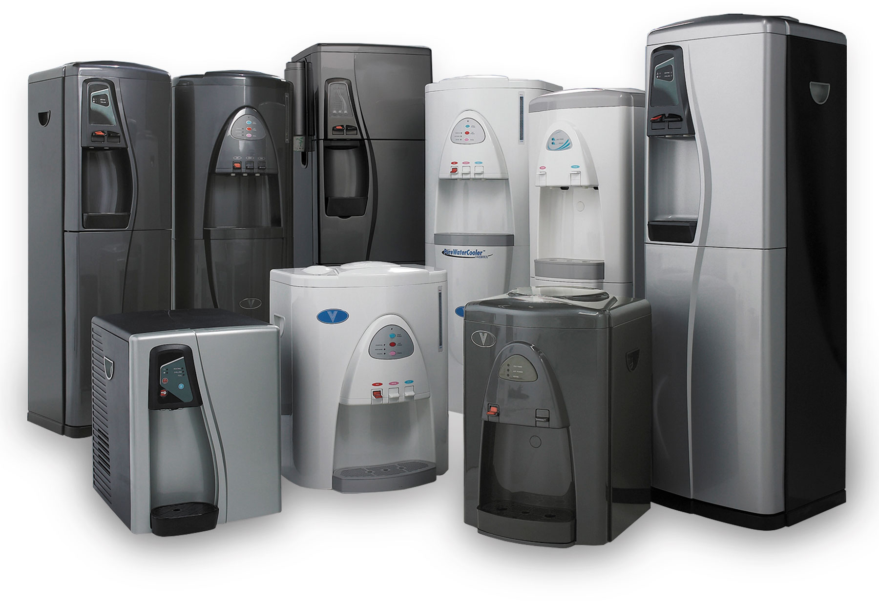 Vertex bottle-less water coolers